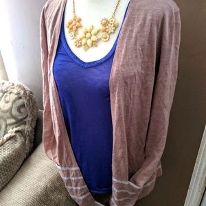 Mauve pink Loft Cardigan